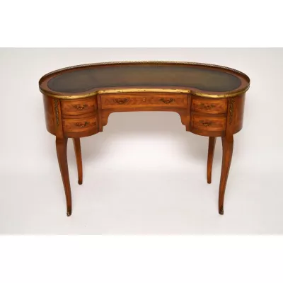 Antiker Kidney Shaped Schreibtisch