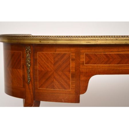 Antiker Kidney Shaped Schreibtisch