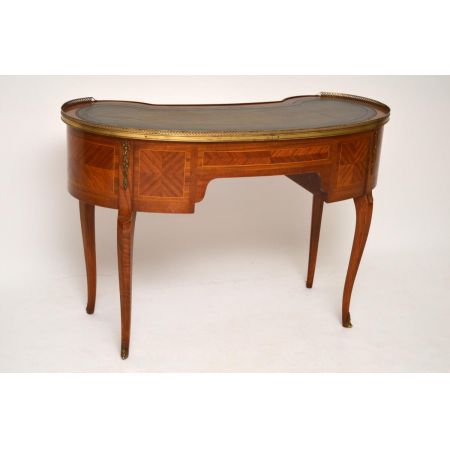 Antiker Kidney Shaped Schreibtisch