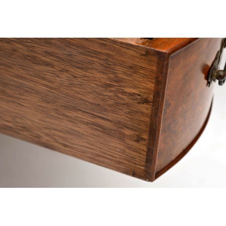 Antiker Burr Nussbaum Kidney Schreibtisch /Frisierkommode