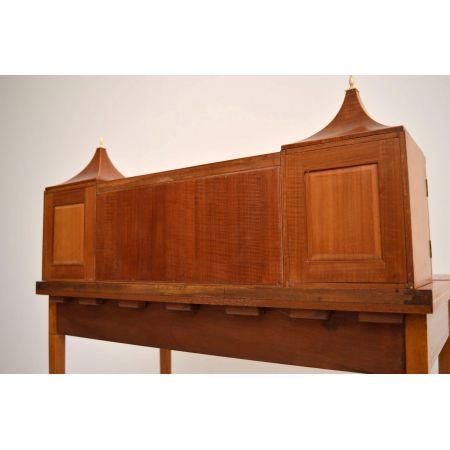 Antiker Satinholz Schreibtisch