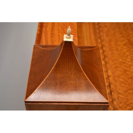 Antiker Satinholz Schreibtisch