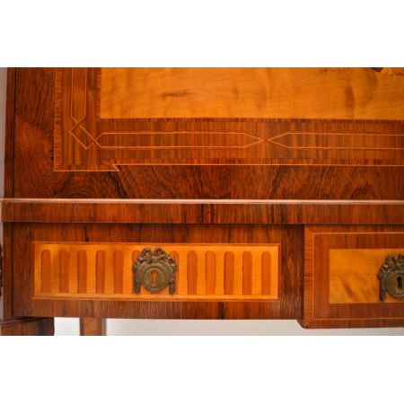 Antike schwedische Marmor Kabinett