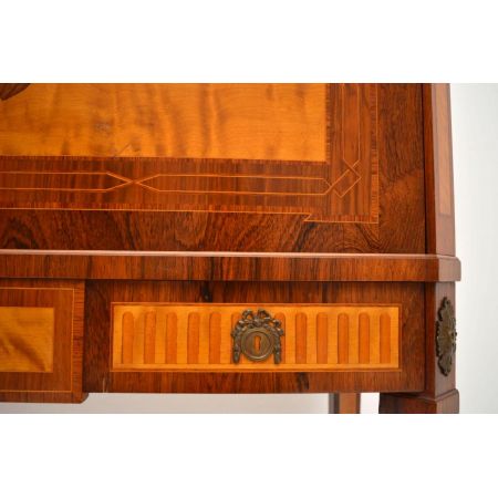 Antike schwedische Marmor Kabinett