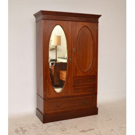 Kleiderschrank Mahagoni Edwardian 