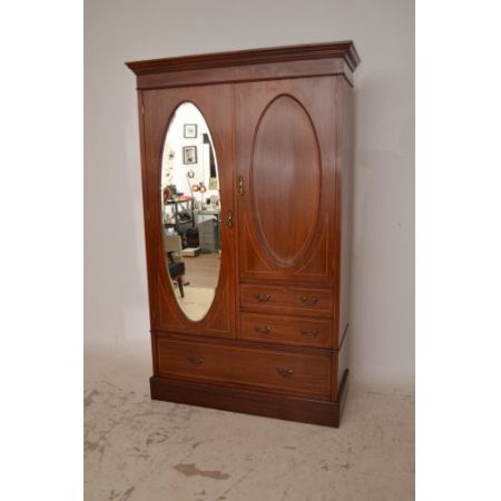 Kleiderschrank Mahagoni Edwardian 