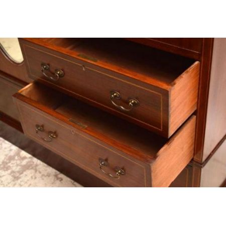 Kleiderschrank Mahagoni Edwardian 