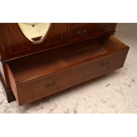 Kleiderschrank Mahagoni Edwardian 
