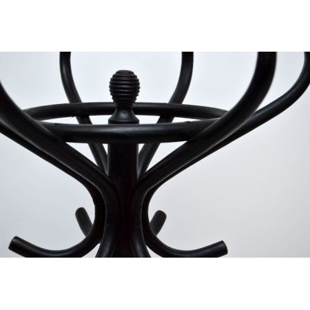 Antiker Kleiderständer mit Hutablage