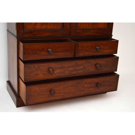 Toller antiker Wäscheschrank Linen Press