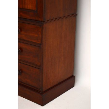 Toller antiker Wäscheschrank Linen Press