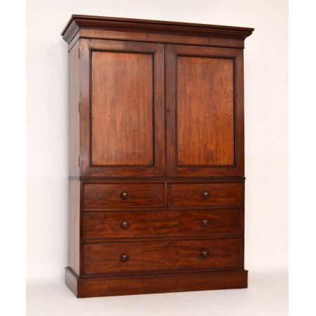Toller antiker Wäscheschrank Linen Press