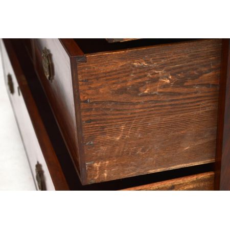 Antiker Wäscheschrank Linen Press Satinwood