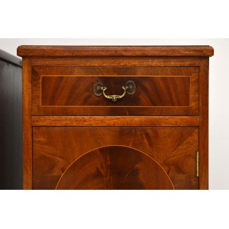 Ein paar antiker Georgian  Mahagoni Nachttische