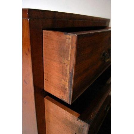 Ein Paar antiker Georgean Mahagoni Nachttische