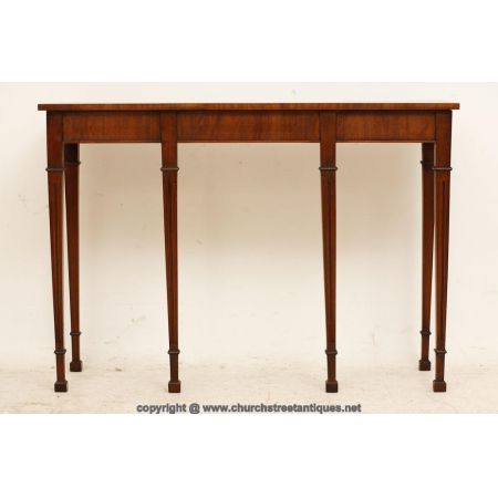 Langer antiker Georgian Beistelltisch