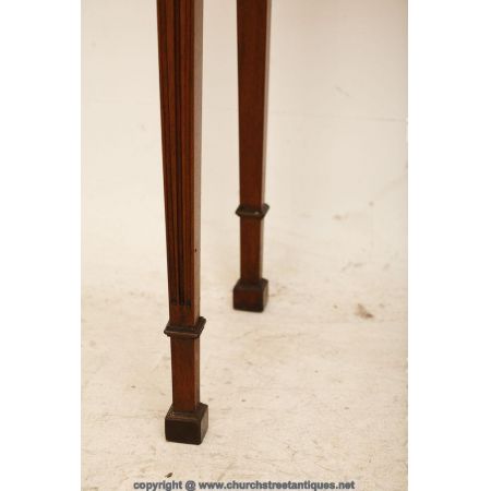 Langer antiker Georgian Beistelltisch