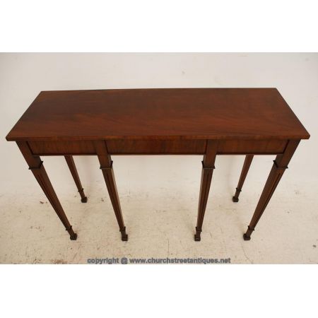 Langer antiker Georgian Beistelltisch