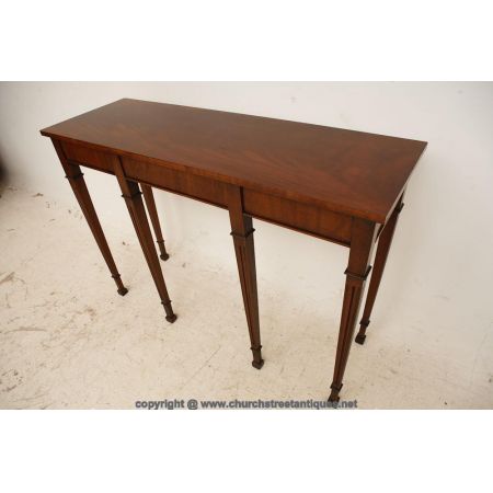 Langer antiker Georgian Beistelltisch