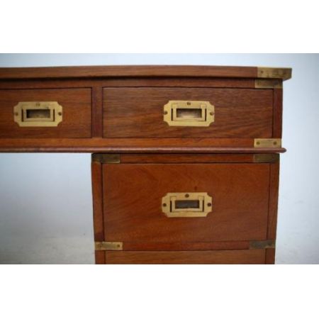 Antiker Mahagoni Schreibtisch Holzschreibtisch Büroschreibtisch