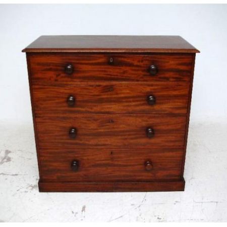 Antique Victorian Mahogany Chest of Drawers   Original