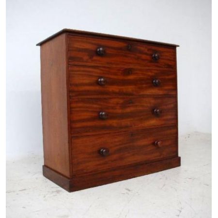 Antique Victorian Mahogany Chest of Drawers   Original