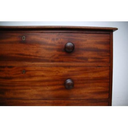 Antique Victorian Mahogany Chest of Drawers   Original