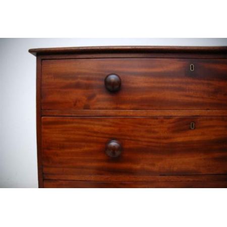 Antique Victorian Mahogany Chest of Drawers   Original