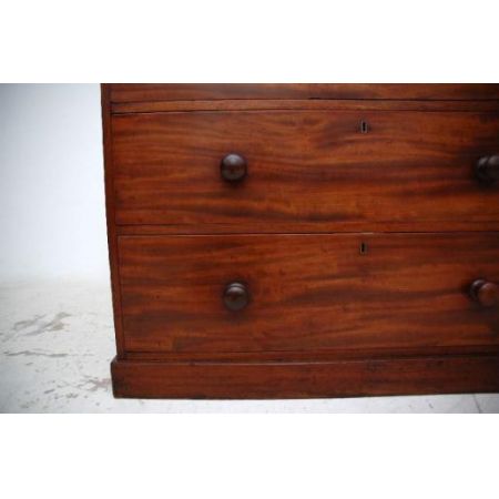 Antique Victorian Mahogany Chest of Drawers   Original
