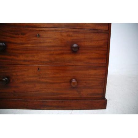 Antique Victorian Mahogany Chest of Drawers   Original
