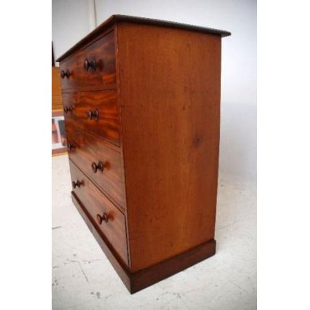 Antique Victorian Mahogany Chest of Drawers   Original