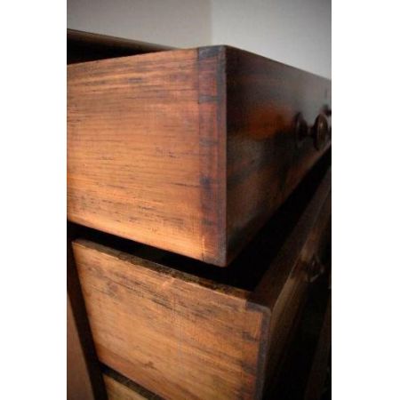 Antique Victorian Mahogany Chest of Drawers   Original