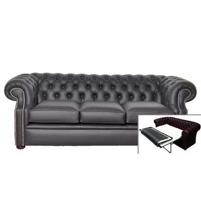 "Dover" Chesterfield Schlafsofa 3-Sitzer (Matratze: 115cm)