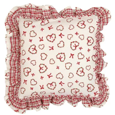 Clayre & Eef Kissenhülle Coeur ca. 40 x 40 cm