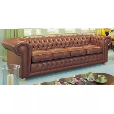 "Dale" 4-Sitzer Original englisches Chesterfield Sofa