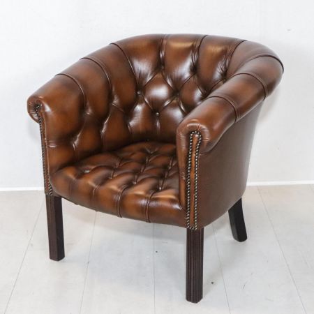 Chesterfield Sessel "Baron Chair" Buttonseat Sofort Lieferbar