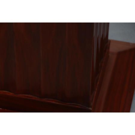 MORRIS Art déco Stil Säule "Venise" in Mahagoni - sofort lieferbar