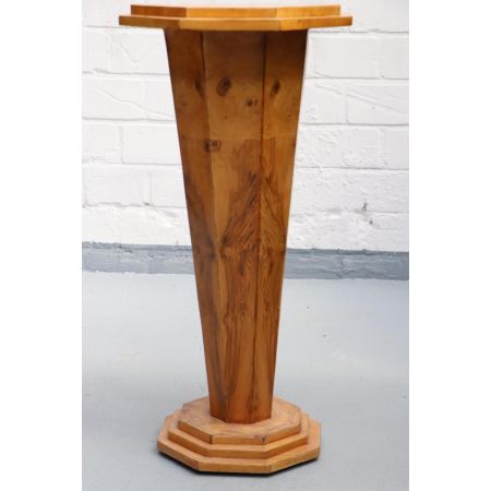 MORRIS Art déco Stil Säule "Aletta", in Nussbaum - sofort lieferbar