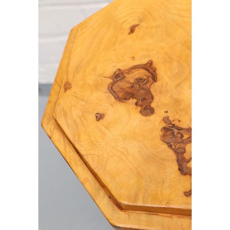 MORRIS Art déco Stil Säule "Aletta", in Nussbaum - sofort lieferbar