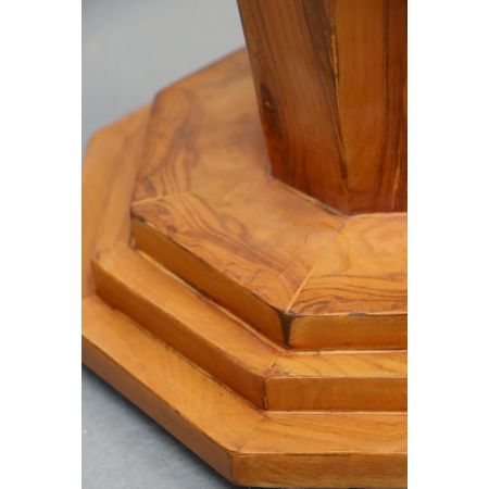 MORRIS Art déco Stil Säule "Aletta", in Nussbaum - sofort lieferbar