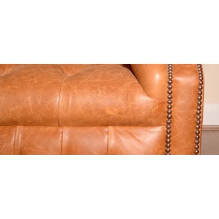"Barrhill" 4-Sitzer Original englisches Chesterfield Sofa