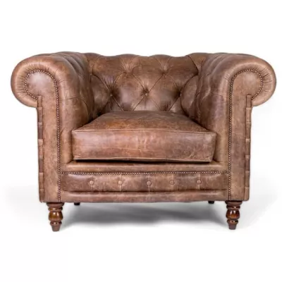 "Cornwall" Chesterfield Sessel, original englisch