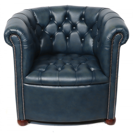 Chestefield Ledersessel, Original englischer "Diana" Buttonseat