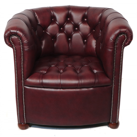 Chestefield Ledersessel, Original englischer "Diana" Buttonseat