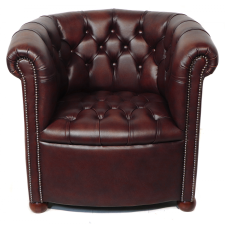 Chestefield Ledersessel, Original englischer "Diana" Buttonseat