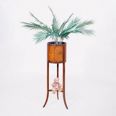 Mahagoni Blumenständer, Antique Plant Stand King Edward VII