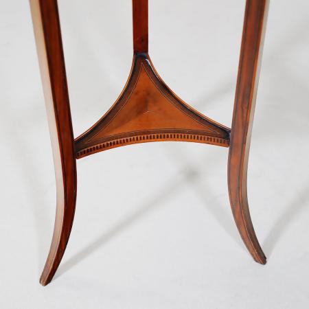 Mahagoni Blumenständer, Antique Plant Stand King Edward VII