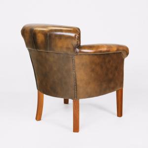 Englischer Clubsessel, Eleganter "Emma chair" Chesterfield Clubsessel - Sofort lieferbar