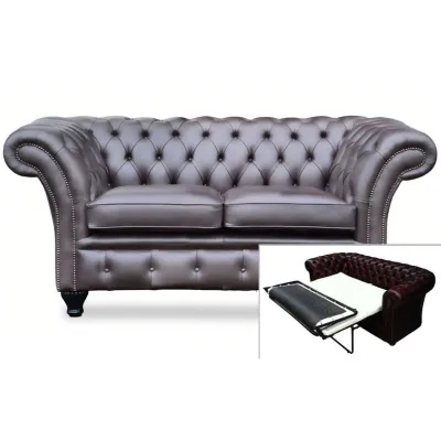 Chesterfield Sofa "Empire" 2-Sitzer Sofabed