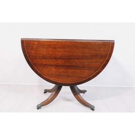 Englischer Esstisch/Drop Leaf Table aus Mahagoni
